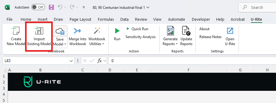 Ribbon Add Templates